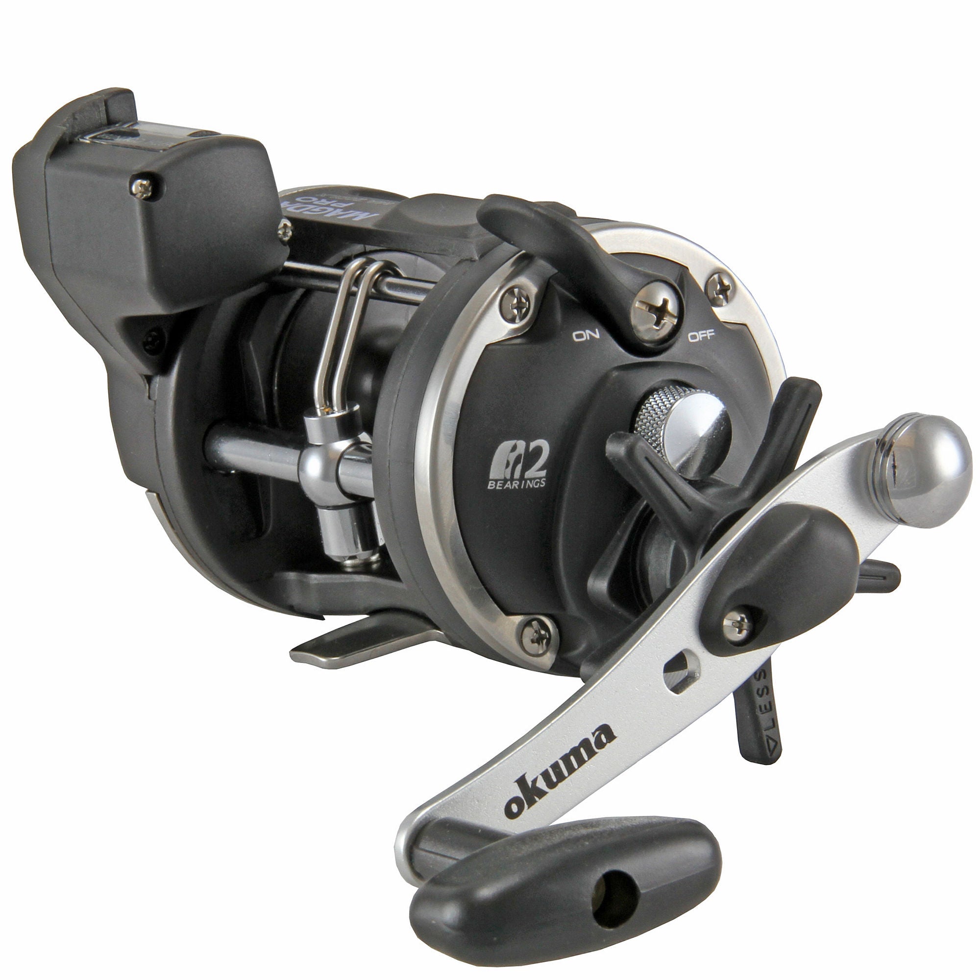Moulinet De Pêche Okuma MA-20DLXT Magda - Neuf - Coupe-ligne Intégré