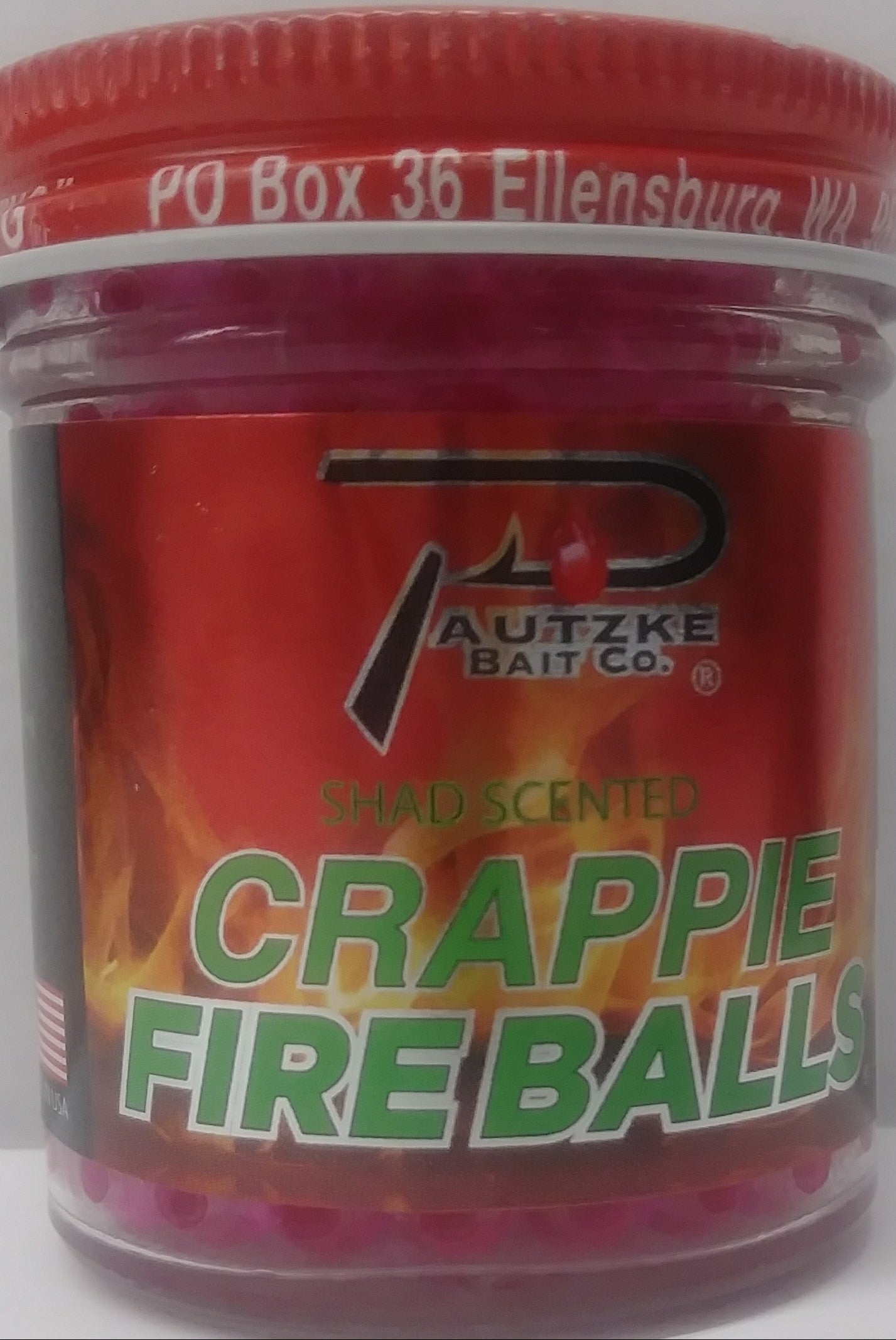 Crappie Fire Balls Pink 135Oz