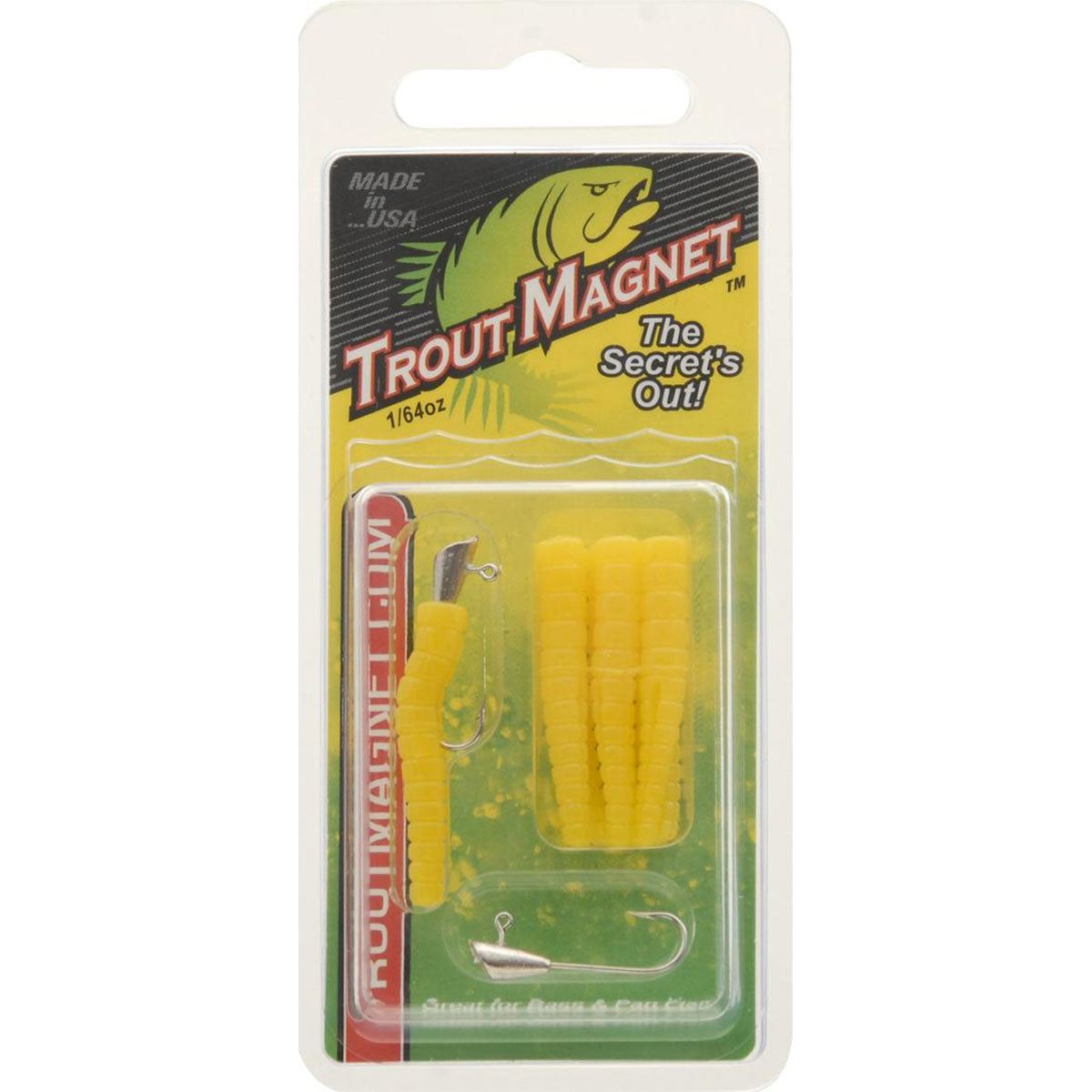 Trout Magnet 9 Piece Pack - Yellow