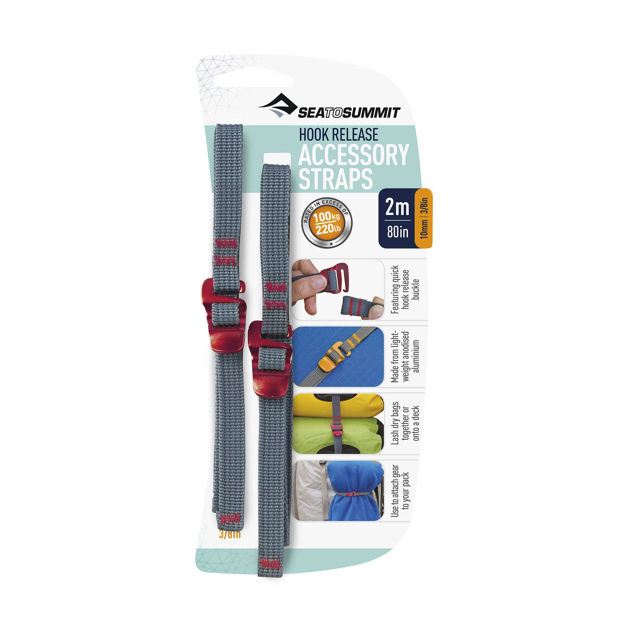 Sea To Summit Accessory Straps With Hook