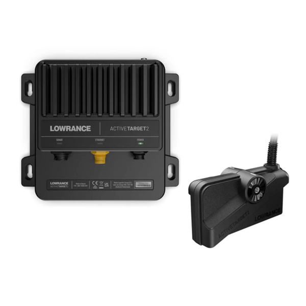 Lowrance ActiveTarget 2 (Module + Transducer + Mounts) - ActiveTarget 2 Live Sonar