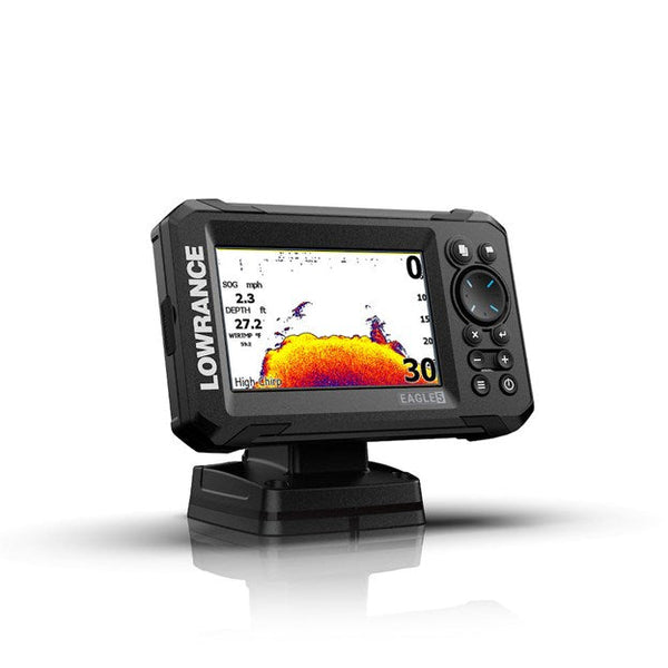 Lowrance Eagle 5 with SplitShot HD Transducer and C-MAP DISCOVER OnBoard
