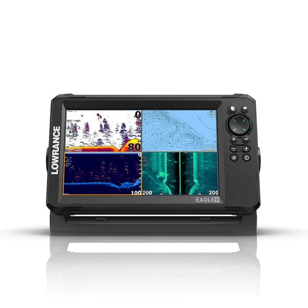 LowranceEagle 7 with TripleShot HD Transducer and C-MAP DISCOVER OnBoard