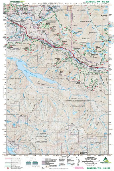 Green Trail Maps - Ascent Outdoors LLC