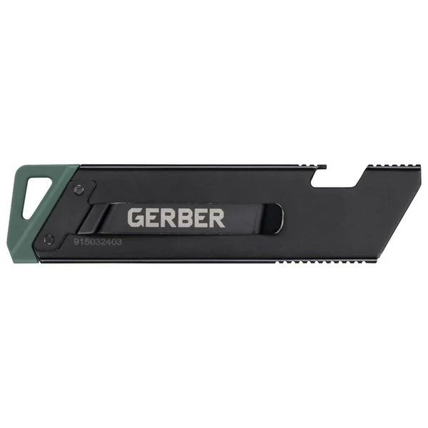 Gerber EAB Utility Knife, EDC Pocket Knife, Replaceable Blade, Slim Black