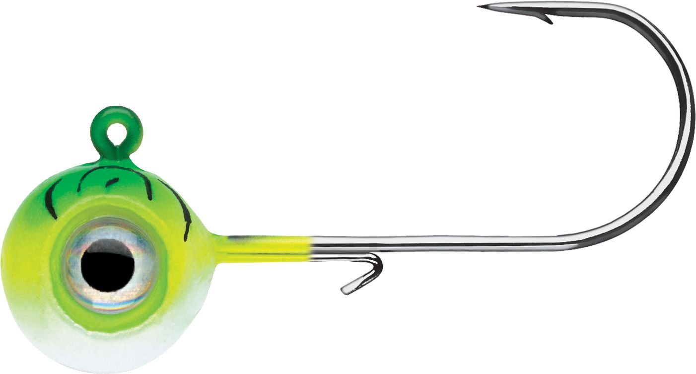 VMC 1/4 Oz Black Jig Fishing Lure For Bass Walleye VMC Neon Moon Eye Jig – 1/4 Oz Black, Glow in the Dark Jig Head For Freshwater Fishing VMC Jig Head For Bass VMC 1/4 Oz Black Jig Fishing Lure For Bass Walleye VMC Neon Moon Eye Jig – 1/4 Oz Black, Glow in the Dark Jig Head For Freshwater Fishing VMC Jig Head For Bass