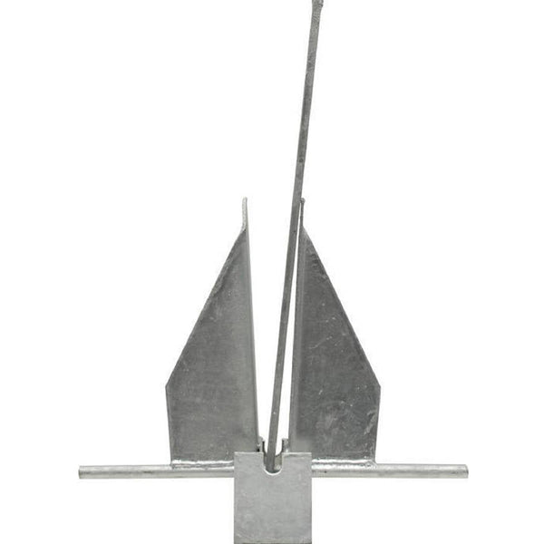 Danielson Galvanized Fluke Anchor 4 Lbs