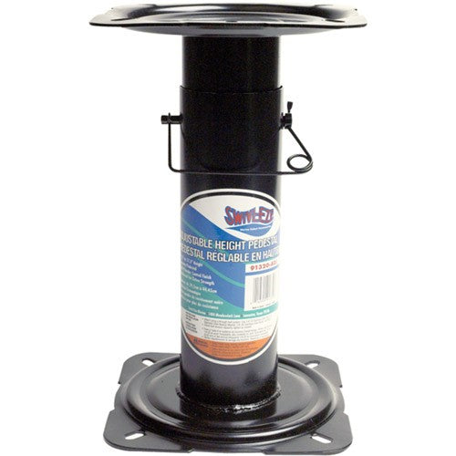 91320ADJ Adjustable Economy Pedestal Black