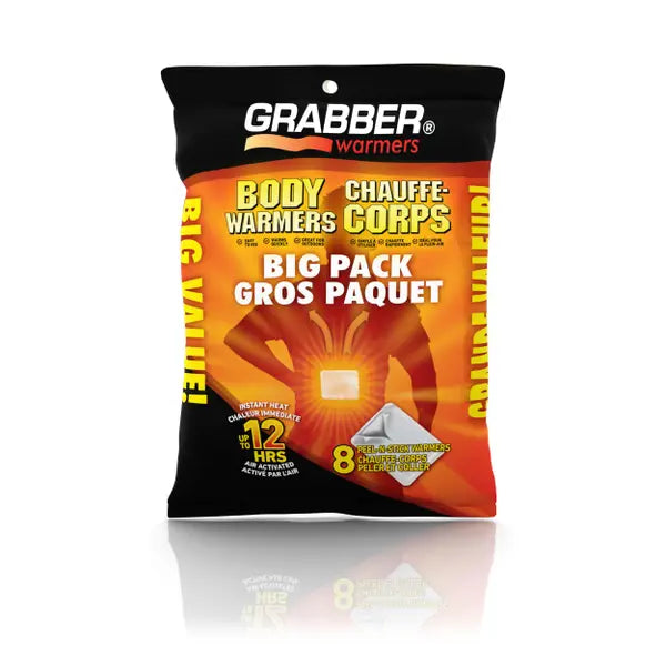 Grabber 12 Hour Body Warmer w/Adhesive