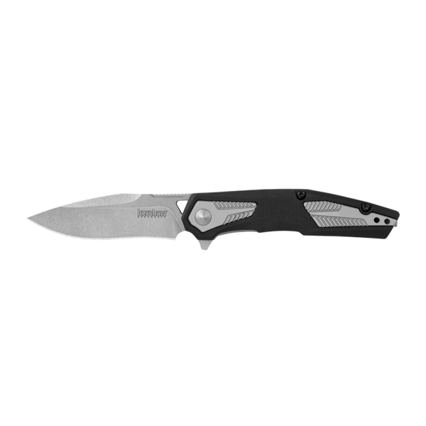 Kershaw 1390BLUEBWX Tremolo Assited Opening Folding Knife 3.1" Blade Black Washed Blue Nylon Handle w/Black Inserts Clam BRS Exclusive