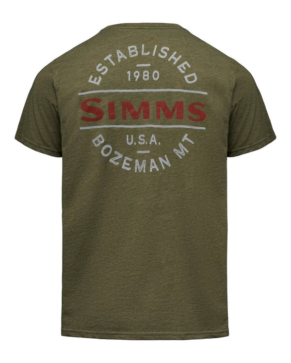 Simms Stamp Lock Tech T-Shirt Men's