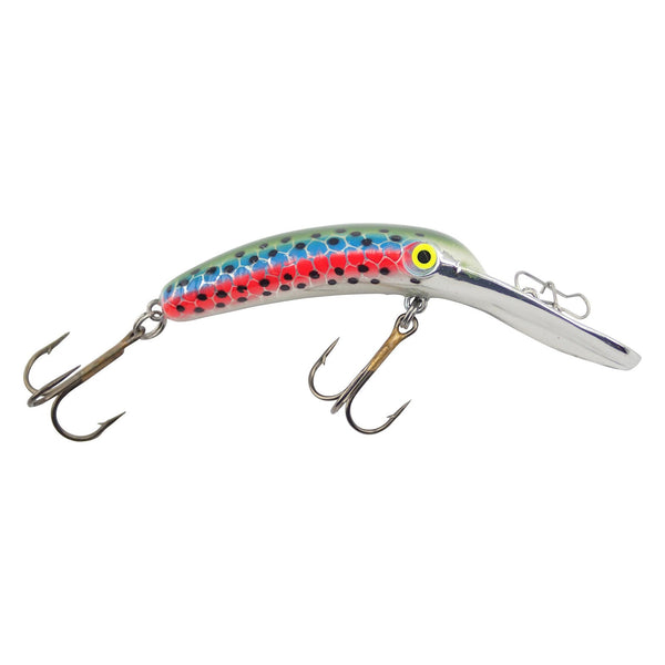 Yakima Bait Mag Lip | Metallic Rainbow Trout; 3 in.