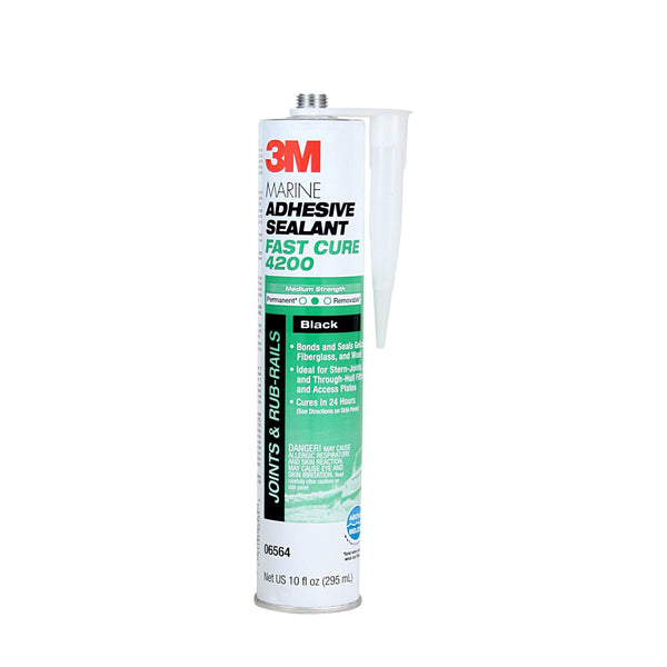 3M 10oz White Fast Cure 4200FC Series Marine Adhesive Sealant