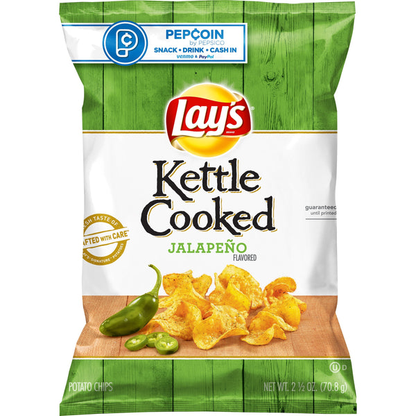 Lay's 2.5 Oz Kettle Jalapeno