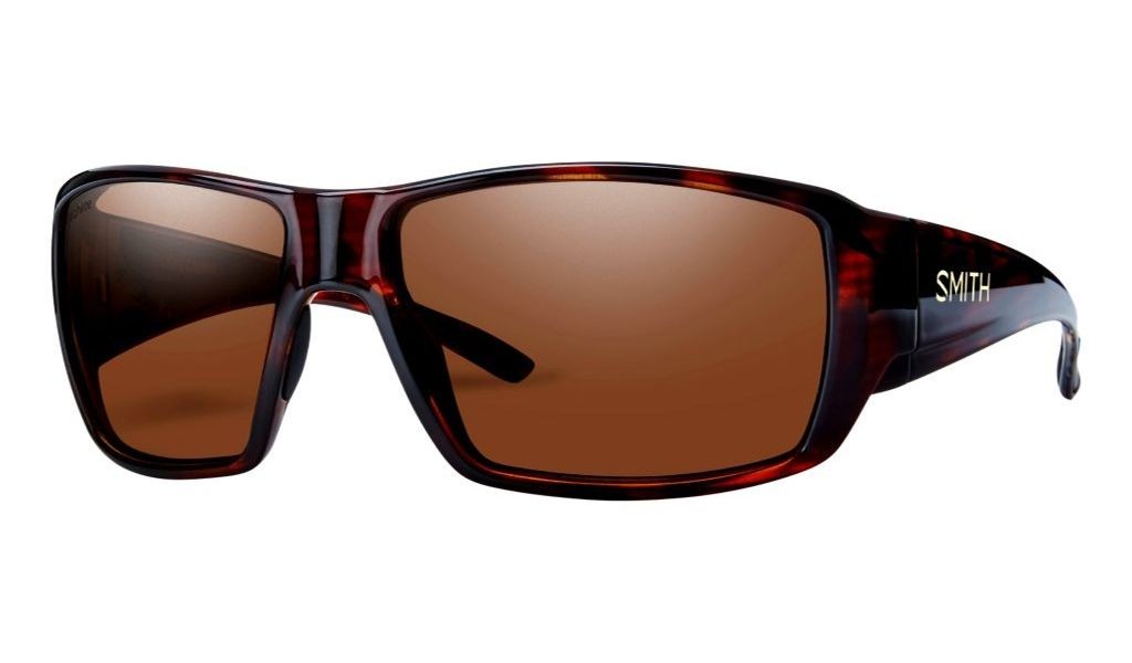 Smith Optics Guide's Choice Sunglasses Polarchromic Copper Lens Havana Frame GCGPPCPHV