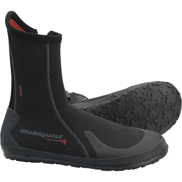 Stohlquist Tideline 5Mm Neoprene Boot - Men'S Black 6.0