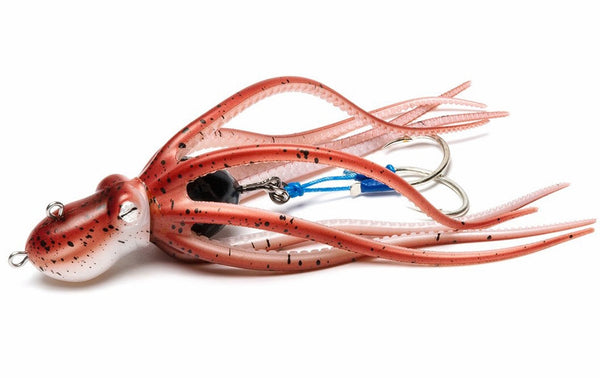 Mustad InkVader Octopus Jig - Red - Medium - 8oz