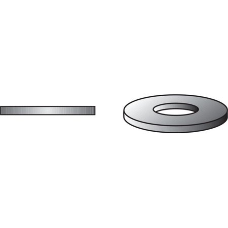 Hillman Stainless Steel Flat Washers 3/8