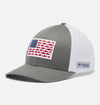 Columbia PFG Fish Flag Mesh Ball Cap