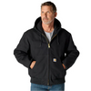 Carhartt Men's Loose Fit Firm Duck Insulated Flannel-Lined Active Jacket