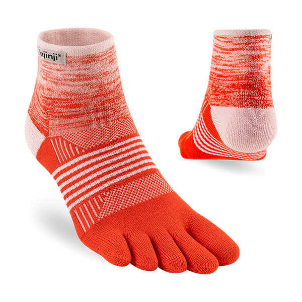 Injinji Women's Trail Midweight Mini-Crew Socks