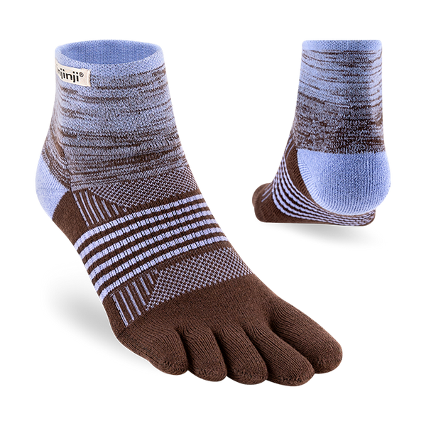 Injinji Women's Trail Midweight Mini-Crew Socks