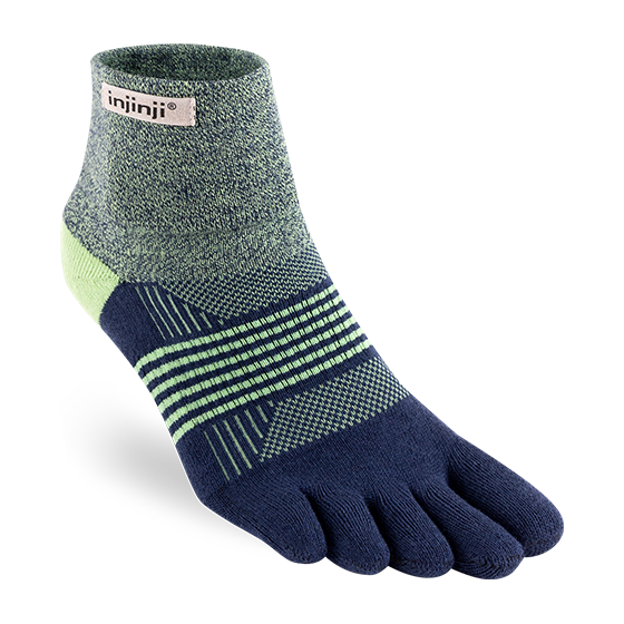 Injinji Women's Trail Midweight Mini-Crew Socks