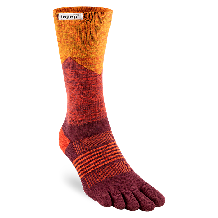 Injinji Women's Trail Midweight Crew Socks