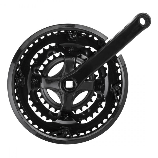 Sunlite Steel Triple MTB Crankset 3x6/7/8 Speed 170mm Riveted No Chainring