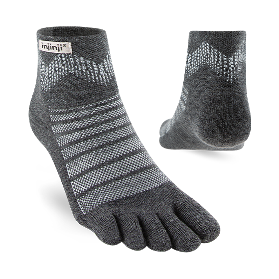 Injinji Outdoor Midweight Mini-Crew Wool