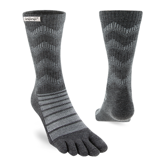 Injinji Outdoor Midweight Crew Wool