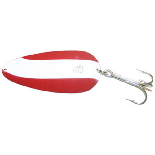 2-16 Eppinge- 0.4 Oz. Red & White Daredevle Spoon