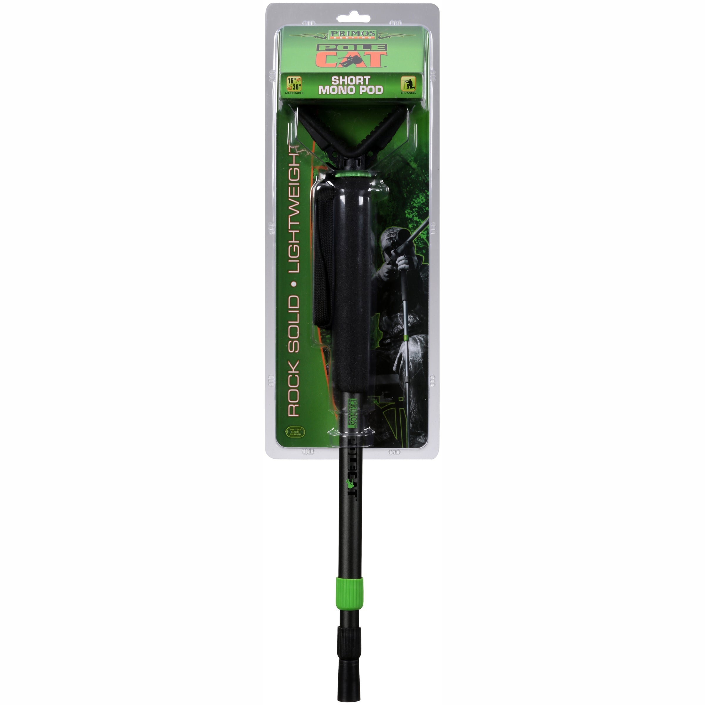 Bushnell Pole Cat Short Monopod Shooting Stick Adjust From 16 To 38
