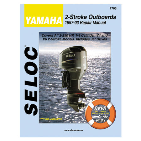 Marine Outboard Repair Manual for Yamaha '97 - '13