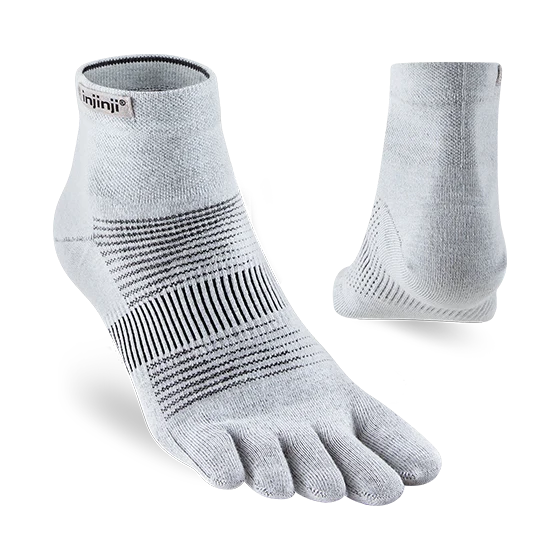 Injinji Run LightWeight Mini-Crew Socks