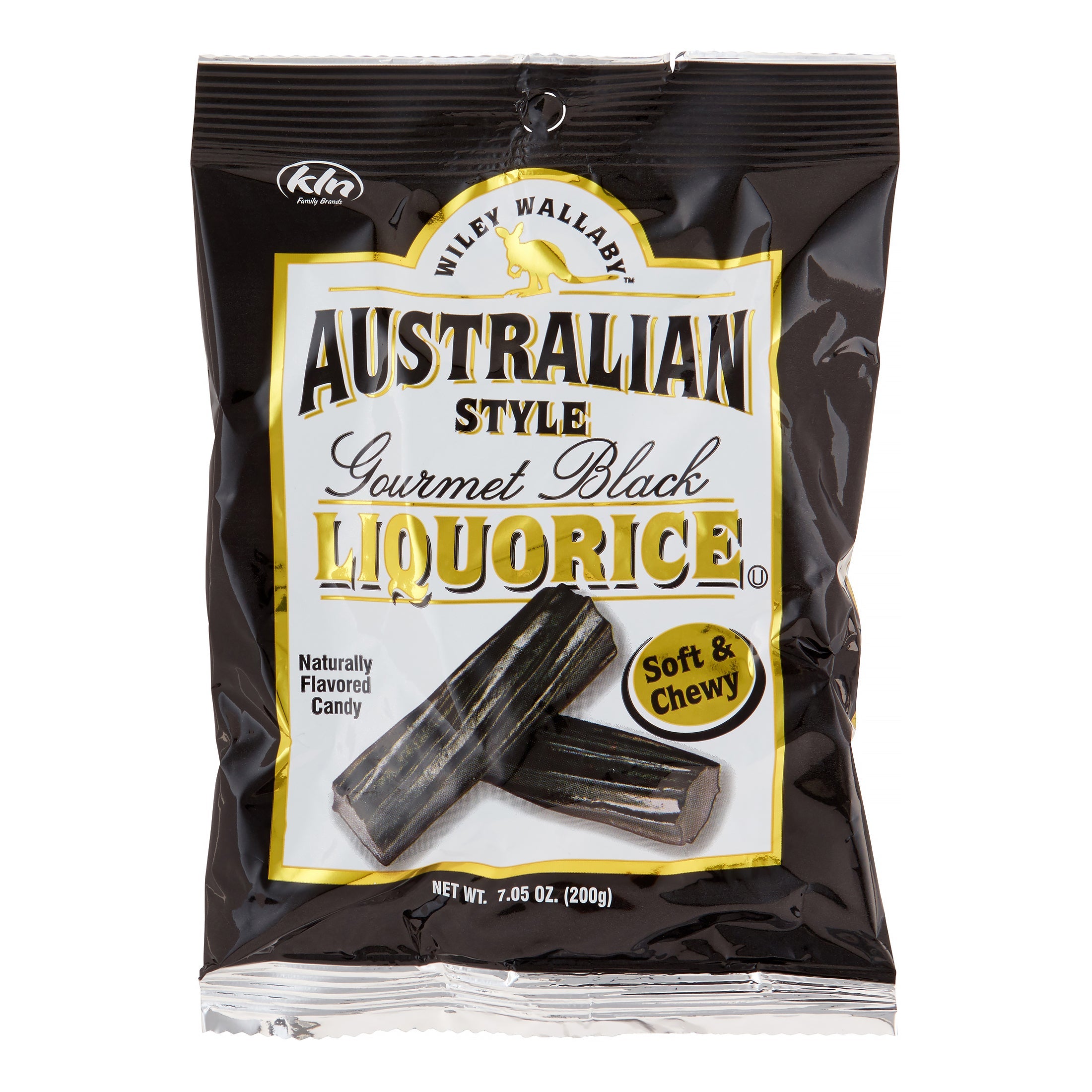 Wiley Wallaby Classic Black Licorice 7.05oz