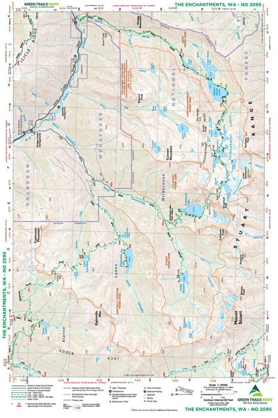 Green Trail Maps - Ascent Outdoors LLC