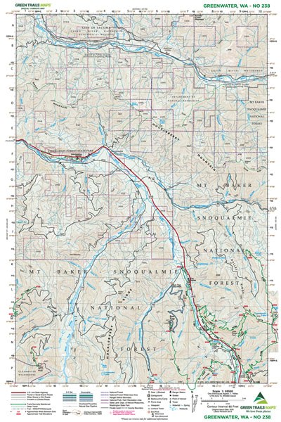 Green Trail Maps - Ascent Outdoors LLC