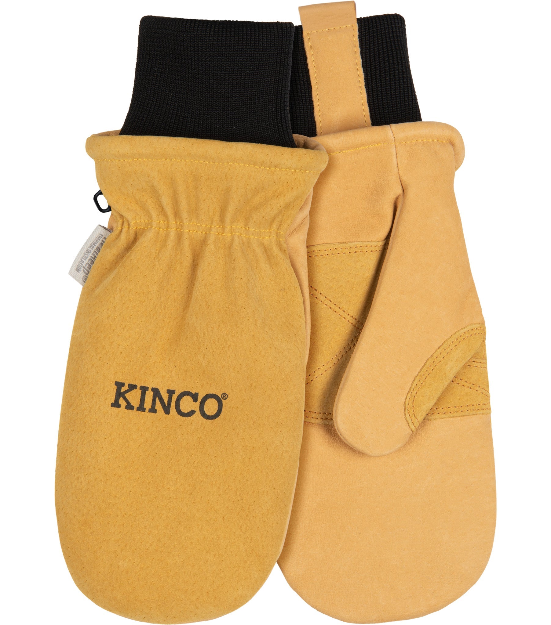 Kinco Lined Premium Grain & Suede Pigskin Ski Mitt with Omni-Cuff Women's