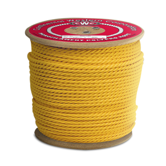 Continental Western 3-Strand Twisted Polypropylene Rope
