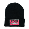 Stlhd Knit Beanie Patch Hat - 2 Patch Options