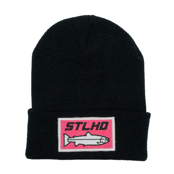 Stlhd Knit Beanie Patch Hat - 2 Patch Options