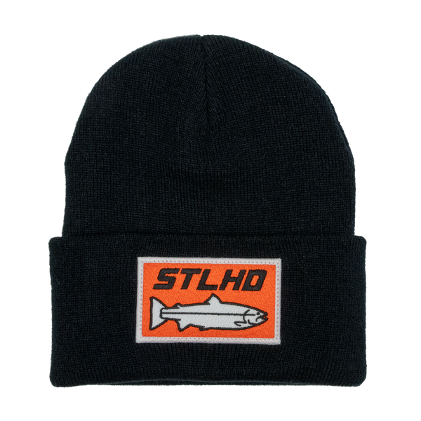 Stlhd Knit Beanie Patch Hat - 2 Patch Options