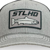 Stlhd Chrome Edition Heather Grey/Black Trucker Snapback Hat