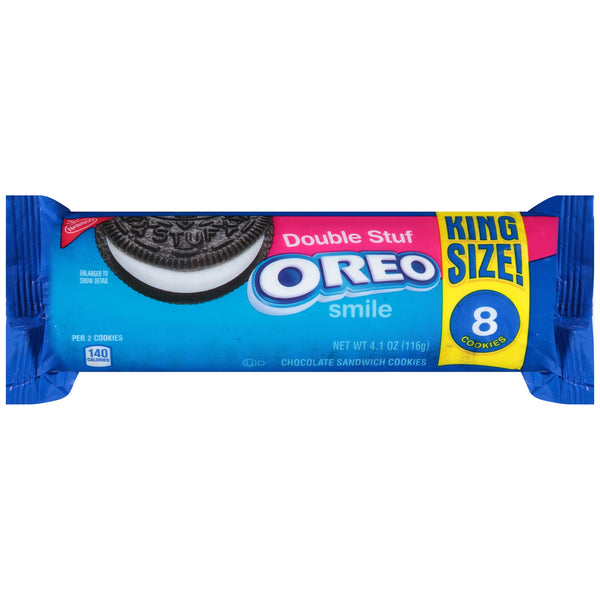 Oreo Double Stuf Chocalate Cookies 4.1 Oz Packet