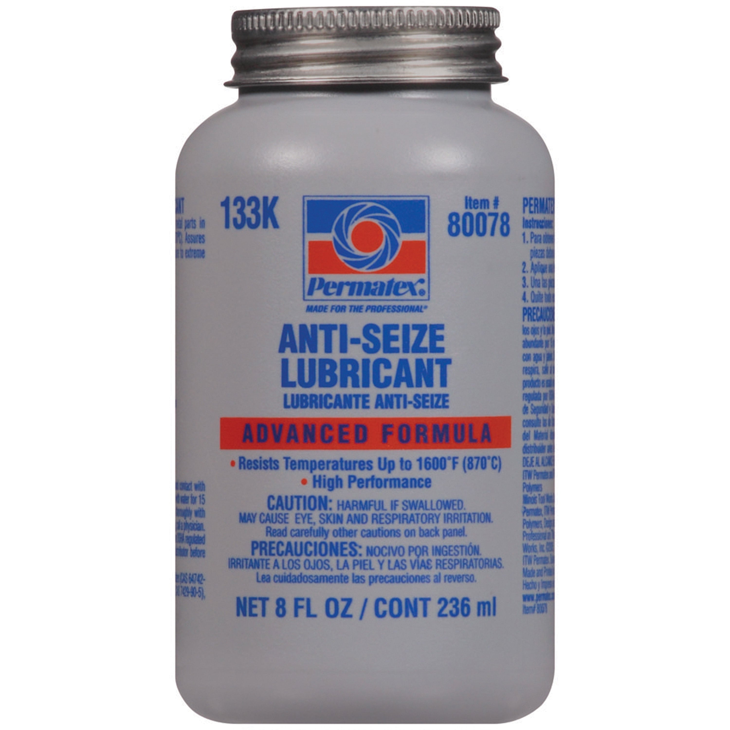 Permatex Anti Seize Lubricant 8 Oz