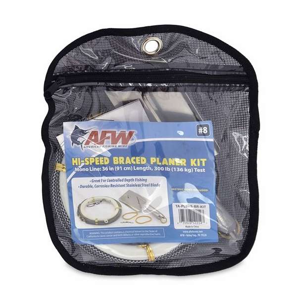 American Fishing Wire Hi-Speed Braced Planer Kit - TA-PL8HS-BR-KIT