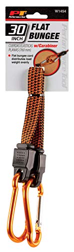 Performance Tool W1454 30" Flat Bungee W/ Carabiner