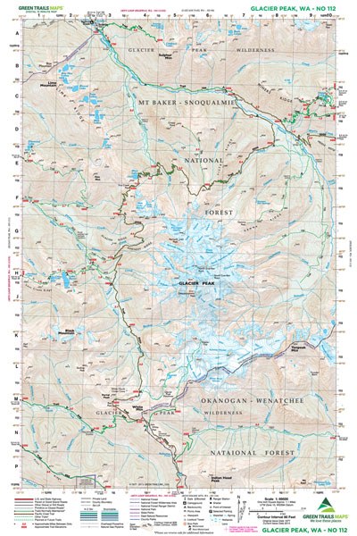 Green Trail Maps - Ascent Outdoors LLC