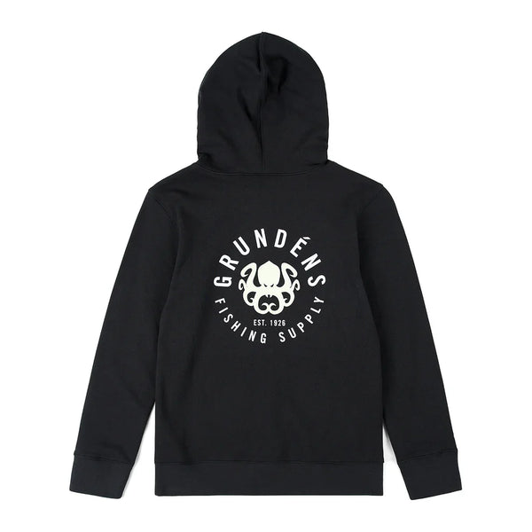 Grundens Youth Displacement Hoodie Kraken